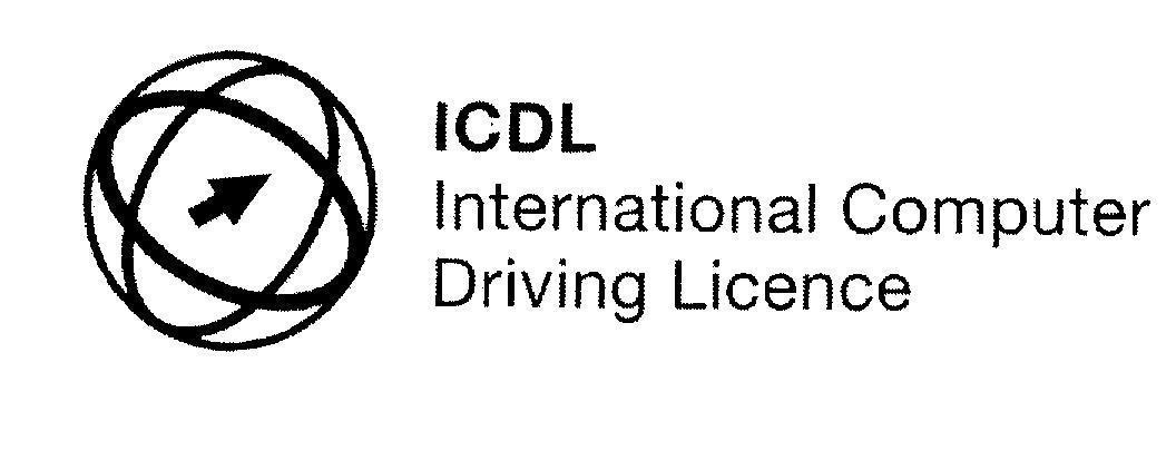 Mẫu nhãn hiệu ICDL International Computer Driving Licence