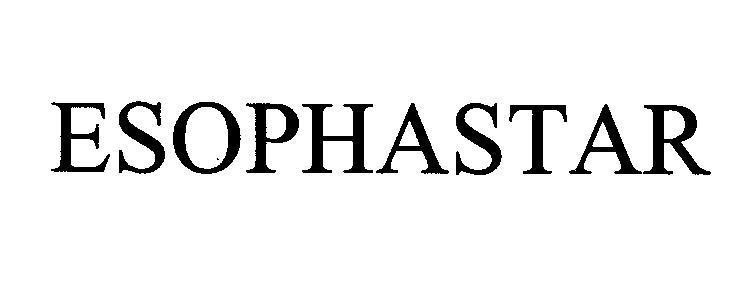 Mẫu nhãn hiệu ESOPHASTAR