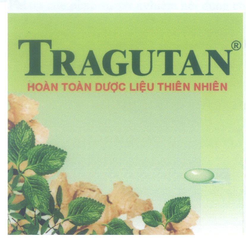 Mẫu nhãn hiệu TRAGUTAN hoàn toàn dược liệu thiên nhiên