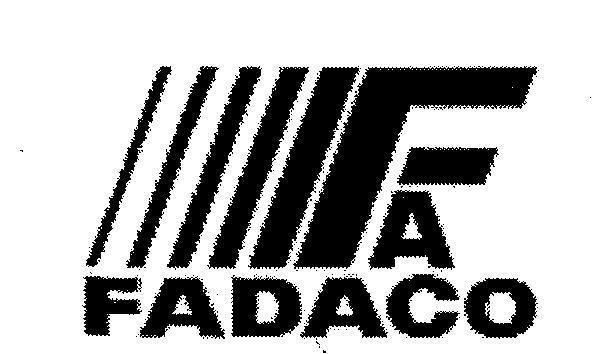 Mẫu nhãn hiệu FADACO F A