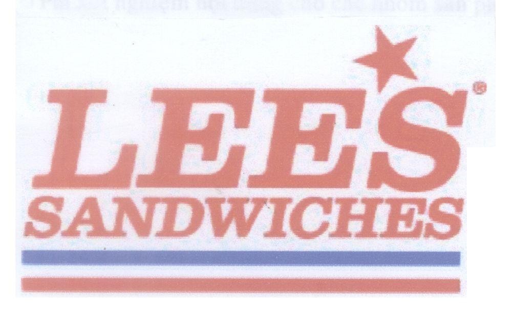 Mẫu nhãn hiệu LEES SANDWICHES