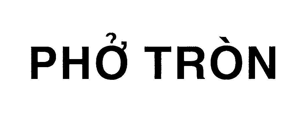 Mẫu nhãn hiệu Phở Tròn