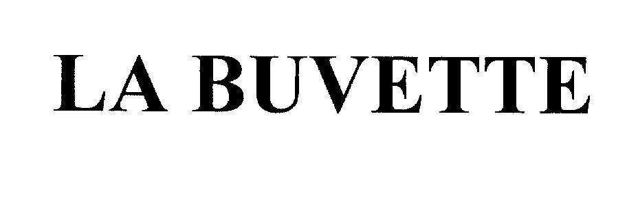 Mẫu nhãn hiệu LA BUVETTE