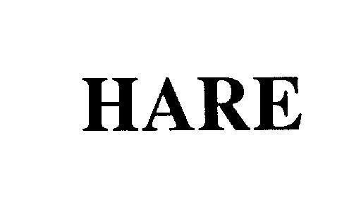 Mẫu nhãn hiệu HARE