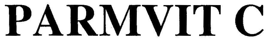 Mẫu nhãn hiệu PARMVIT C