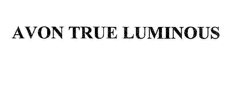 Mẫu nhãn hiệu TRUE LUMINOUS