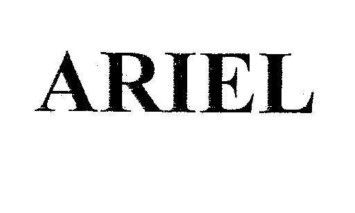Mẫu nhãn hiệu ARIEL