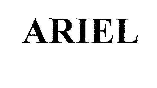 Mẫu nhãn hiệu ARIEL