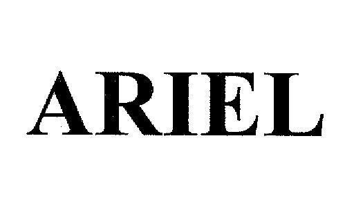 Mẫu nhãn hiệu ARIEL