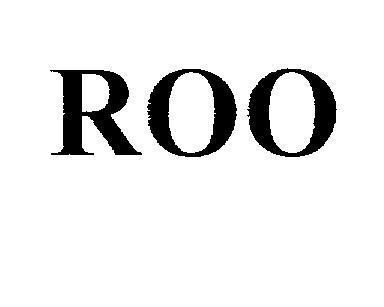 Mẫu nhãn hiệu ROO