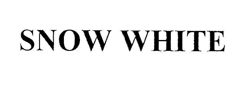 Mẫu nhãn hiệu SNOW WHITE