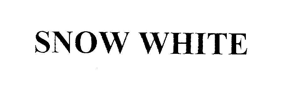 Mẫu nhãn hiệu SNOW WHITE