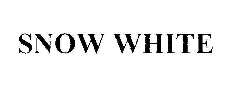 Mẫu nhãn hiệu SNOW WHITE