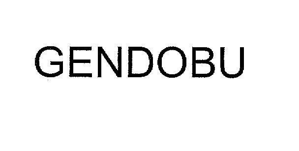 Mẫu nhãn hiệu GENDOBU