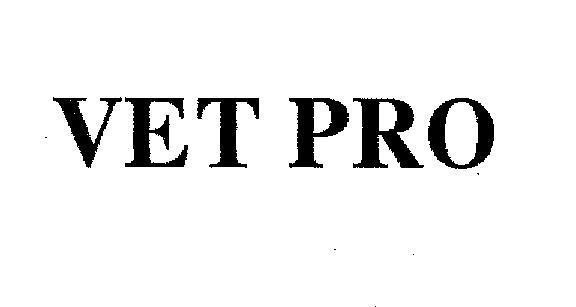 Mẫu nhãn hiệu VET PRO