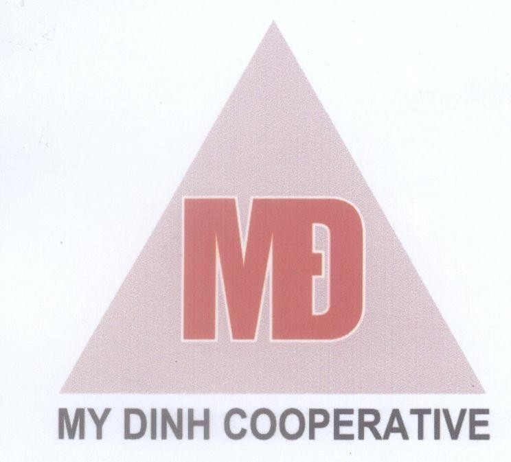 Mẫu nhãn hiệu MY DINH COOPERATIVE M D