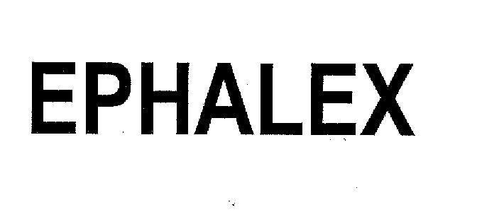 Mẫu nhãn hiệu EPHALEX