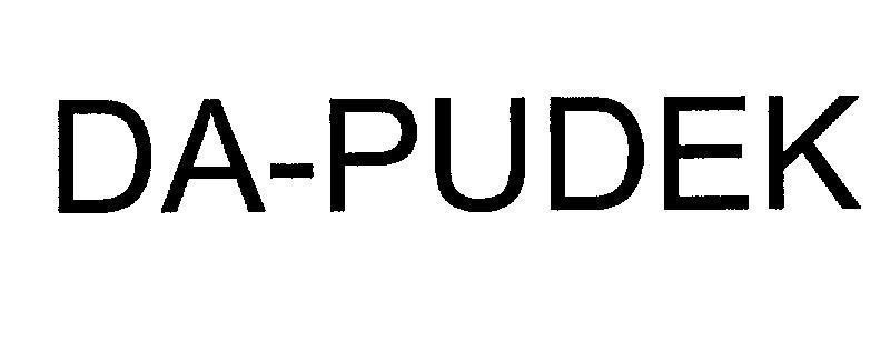 Mẫu nhãn hiệu DA-PUDEK
