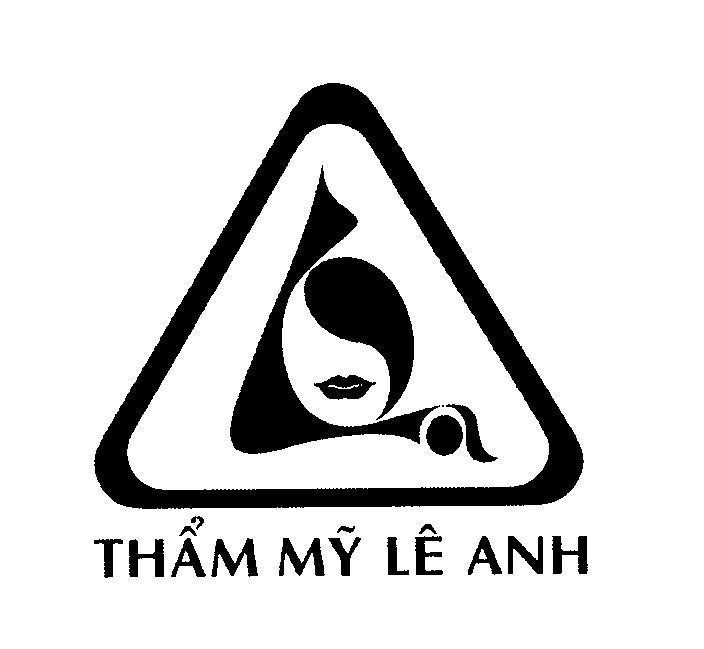 Mẫu nhãn hiệu L A Thẩm Mỹ Lê Anh