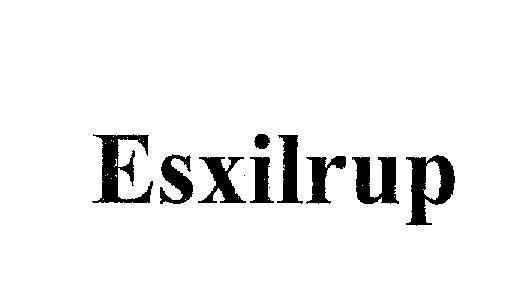 Mẫu nhãn hiệu Esxilrup
