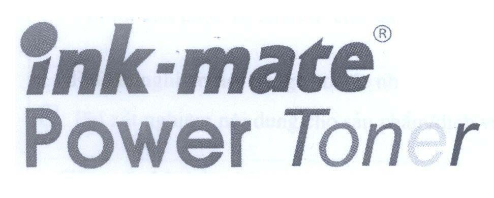 Mẫu nhãn hiệu ink - mate Power Toner