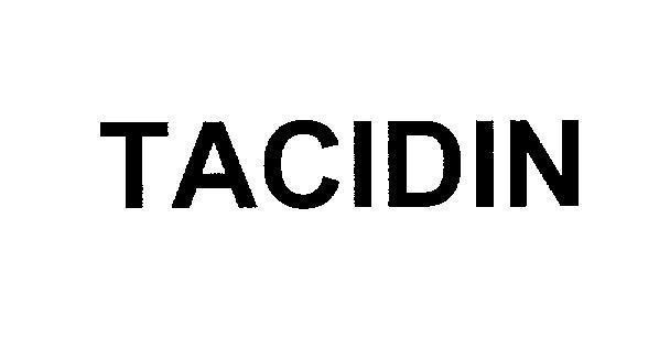Mẫu nhãn hiệu TACIDIN