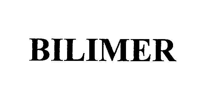Mẫu nhãn hiệu BILIMER