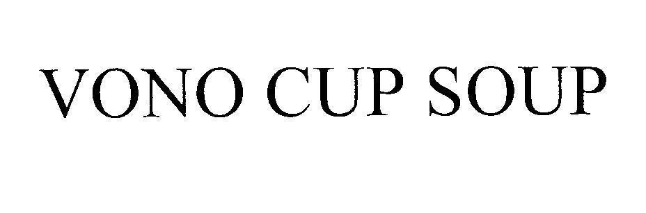 Mẫu nhãn hiệu VONO CUP SOUP