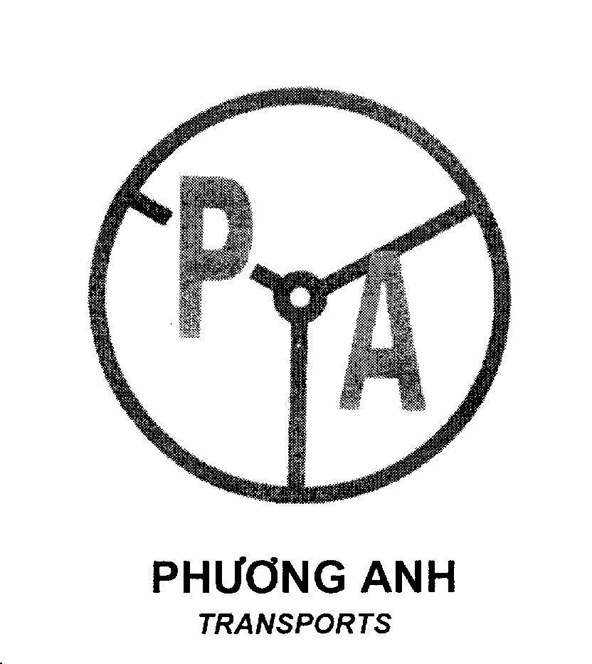 Mẫu nhãn hiệu P A Phương Anh TRANSPORTS