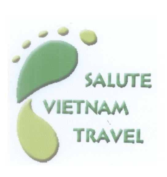 Mẫu nhãn hiệu SALUTE VIETNAM TRAVEL