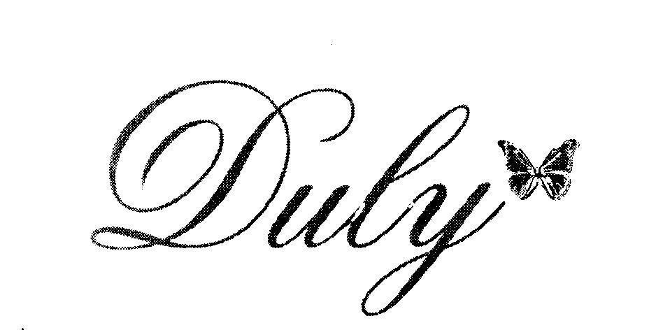 Mẫu nhãn hiệu Duly