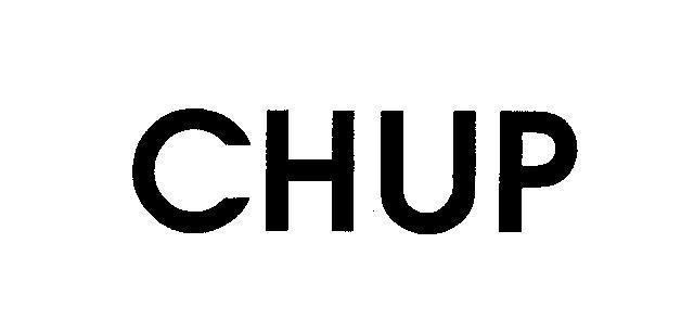 Mẫu nhãn hiệu CHUP