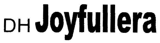 Mẫu nhãn hiệu DH Joyfullera