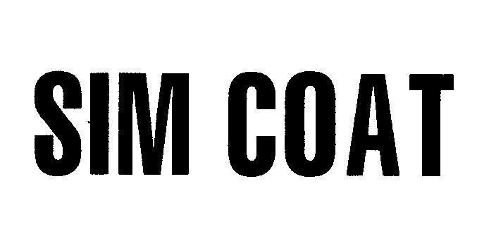 Mẫu nhãn hiệu SIM COAT