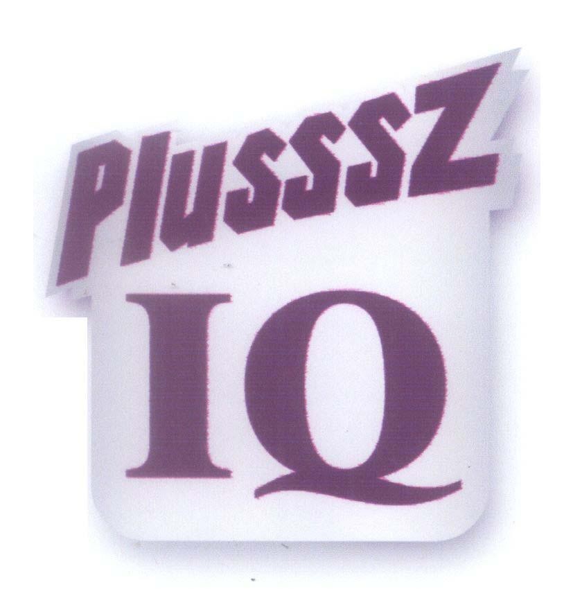 Mẫu nhãn hiệu Plusssz IQ