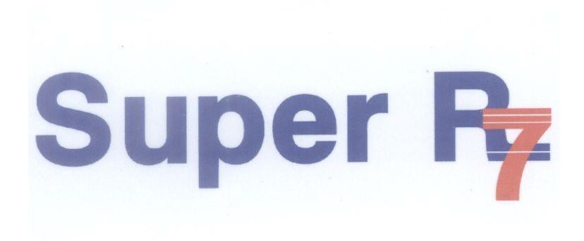 Mẫu nhãn hiệu Super R 7
