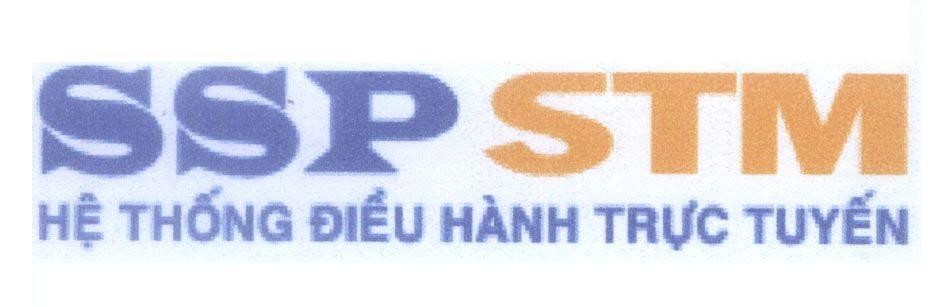 Mẫu nhãn hiệu SSP STM Hệ Thống Điều Hành Trực Tuyến