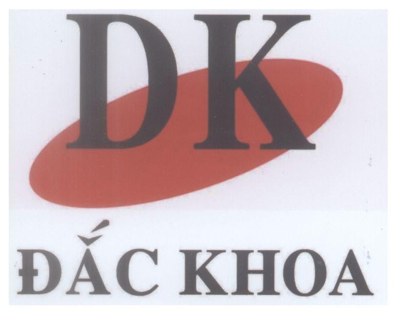 Mẫu nhãn hiệu Đắc Khoa DK