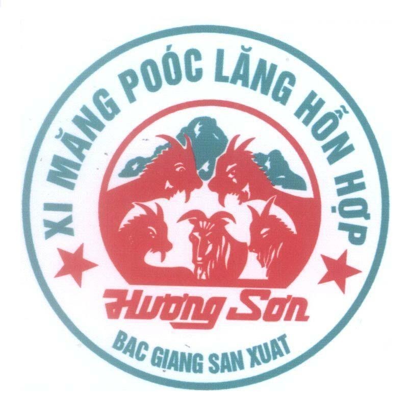 Mẫu nhãn hiệu Hương Sơn Xi Măng Poóc Lăng Hỗn Hợp BAC GIANG SAN XUAT