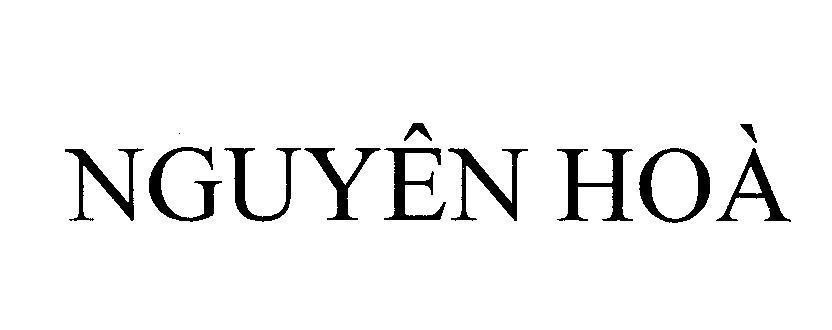 Mẫu nhãn hiệu Nguyên Hòa