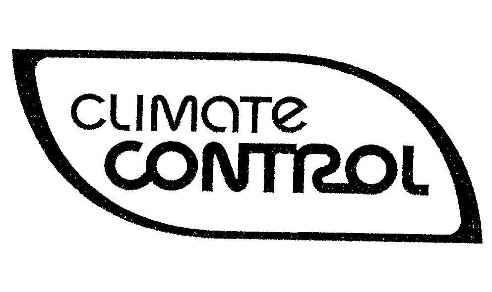 Mẫu nhãn hiệu CLIMATE CONTROL