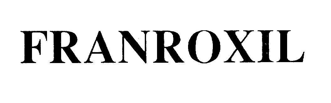 Mẫu nhãn hiệu FRANROXIL