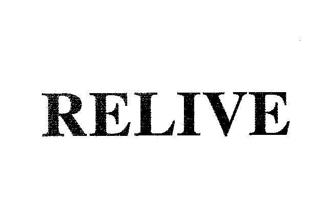 Mẫu nhãn hiệu RELIVE