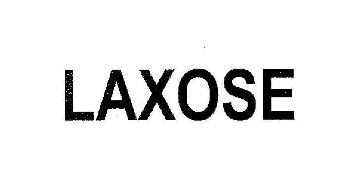 Mẫu nhãn hiệu LAXOSE