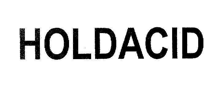 Mẫu nhãn hiệu HOLDACID