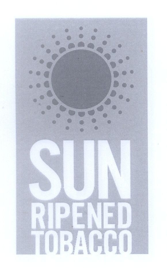 Mẫu nhãn hiệu SUN RIPENED TOBACCO