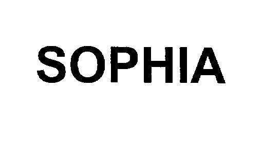 Mẫu nhãn hiệu SOPHIA