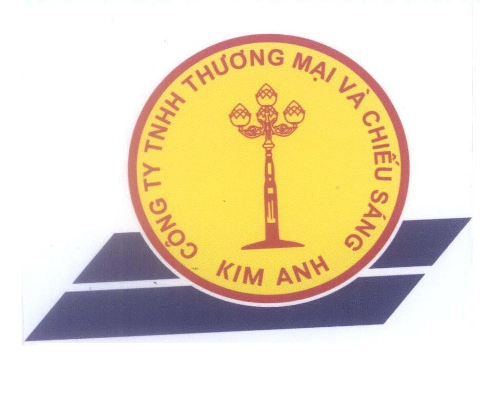 Mẫu nhãn hiệu Công ty TNHH Thương Mại Và Chiếu Sáng Kim Anh