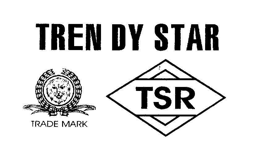 Mẫu nhãn hiệu TREN DY STAR TSR TRADE MARK