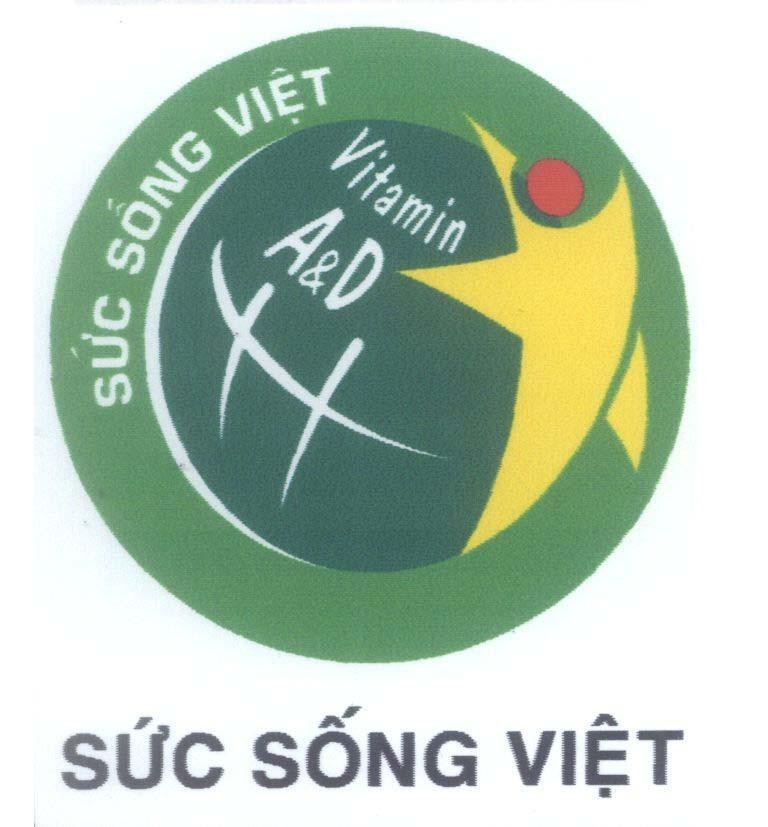 Mẫu nhãn hiệu Sức Sống Việt Sức Sống Việt Vitamin A & D